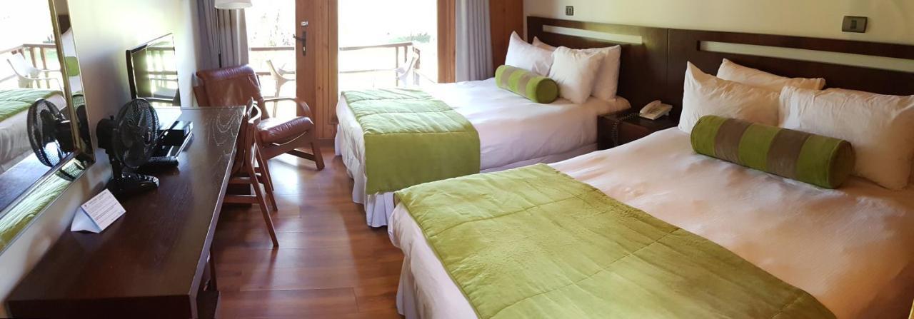 Hotel Y Cabanas Las Mellizas - Caja Los Andes ลอสอังเคเลส ภายนอก รูปภาพ