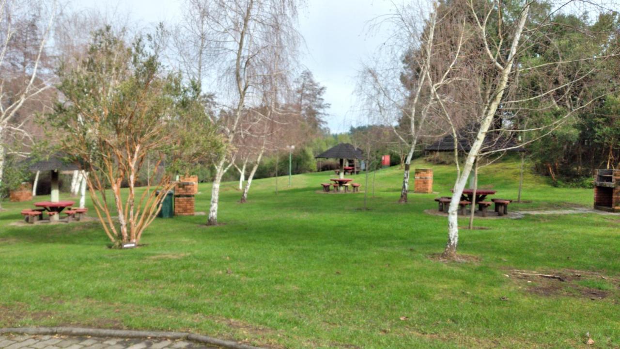 Hotel Y Cabanas Las Mellizas - Caja Los Andes ลอสอังเคเลส ภายนอก รูปภาพ