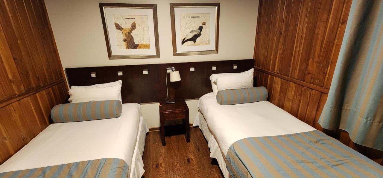 Hotel Y Cabanas Las Mellizas - Caja Los Andes ลอสอังเคเลส ภายนอก รูปภาพ